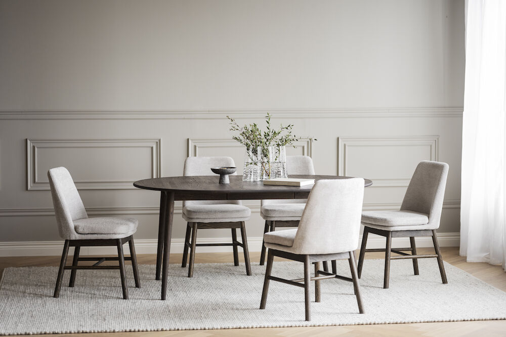 Eettafel 'Tyler' 170x210cm - Bruin