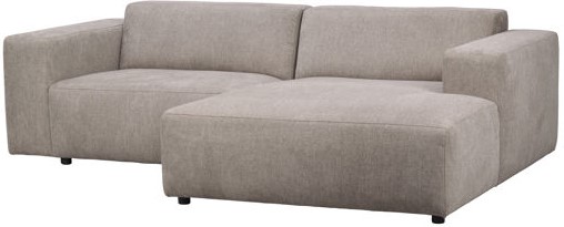 3-Zitsbank 'Willard' Chaise Longue H - Beige