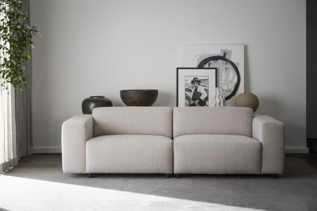 3-Zitsbank 'Willard' - Lichtbeige