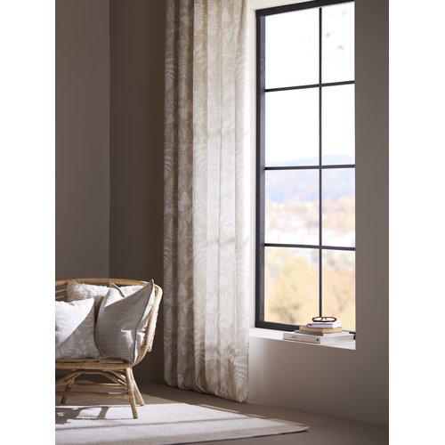 2-pack Gordijn 'Fern' 135x290 - Beige