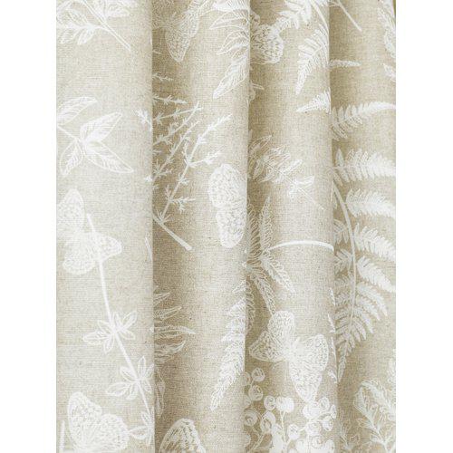 2-pack Gordijn 'Fern' 135x290 - Beige
