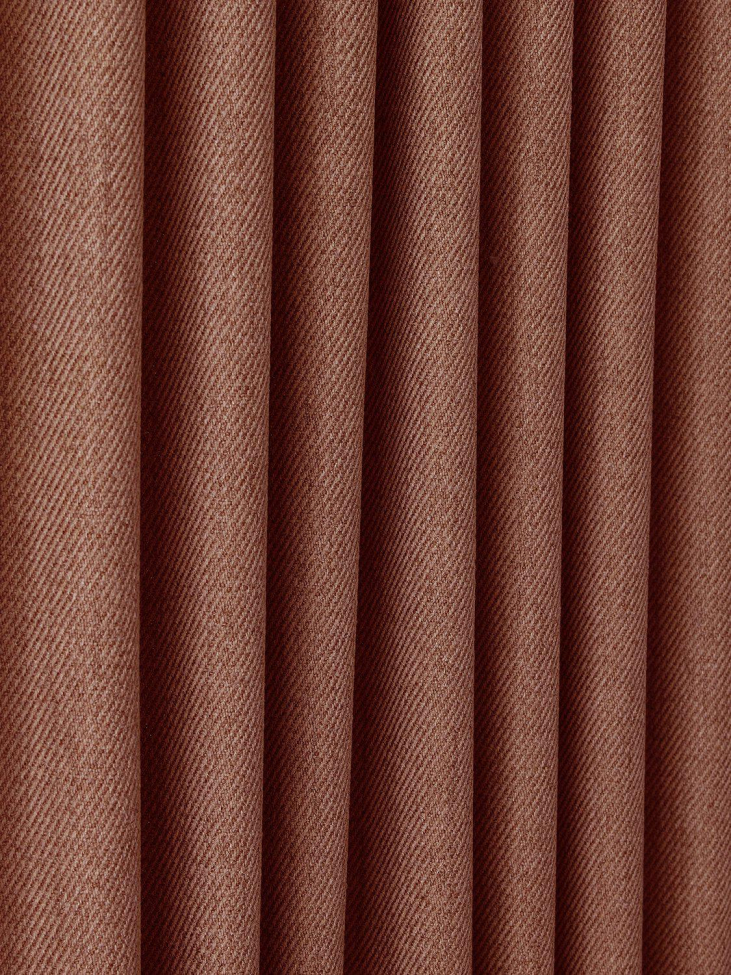 2-pack Gordijn 'Greenwich' 140x280 - Bruin