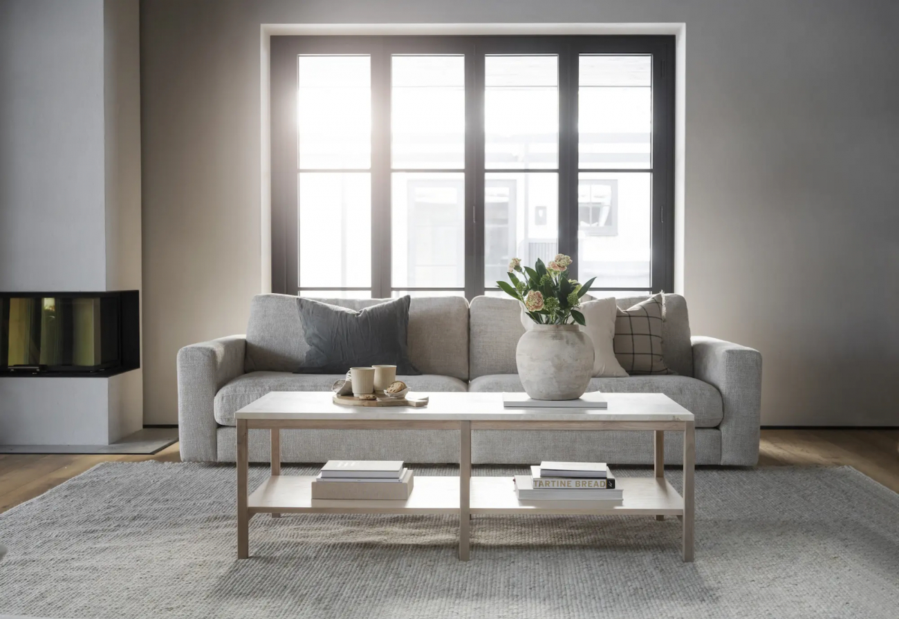 3-zitsbank 'Duncan' - Lichtgrijs