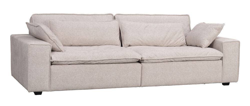 Bank 'Rawlins' 3-zits 259cm - Beige