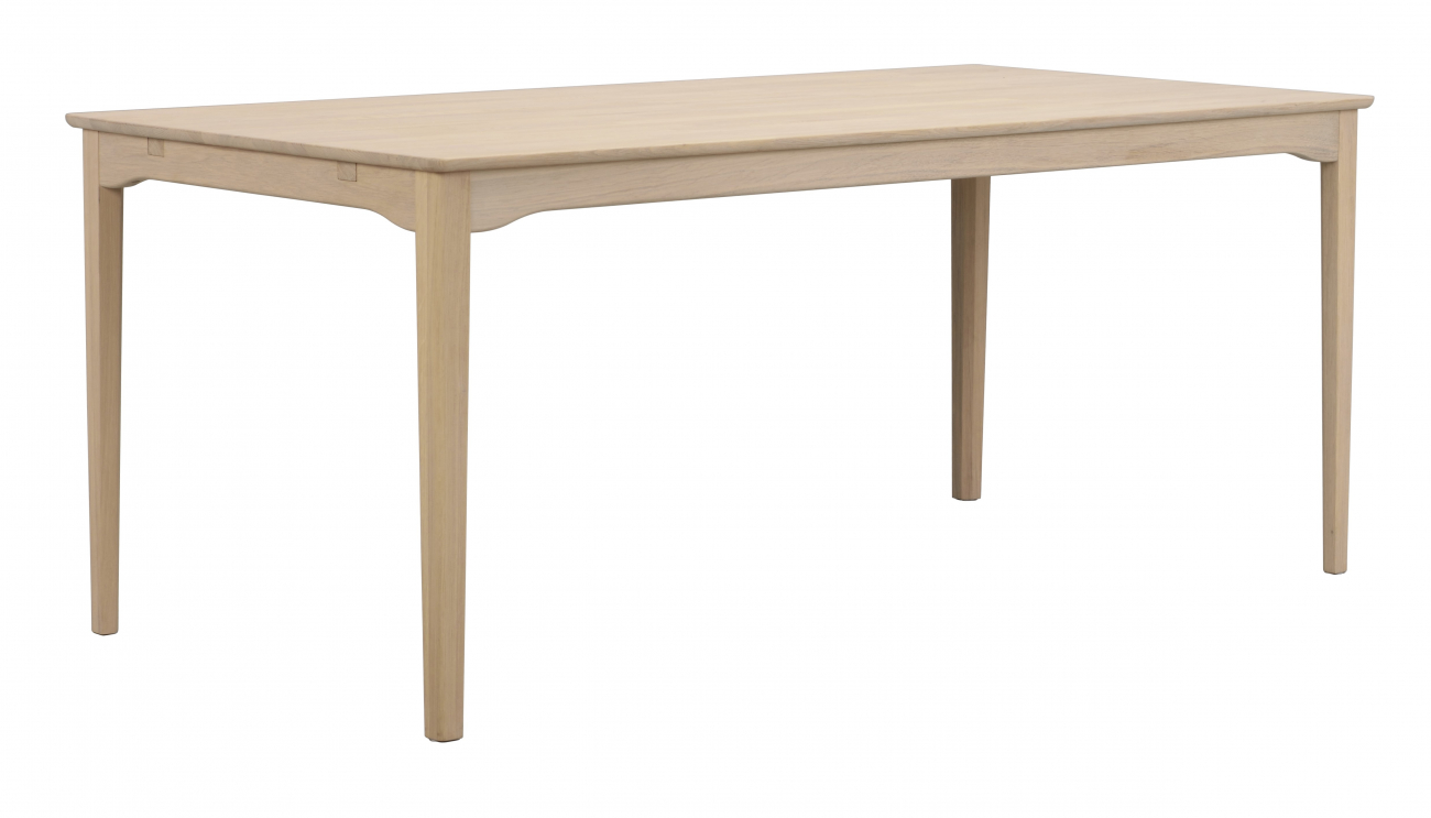 Eettafel 'Markham' 180cm - Witgepigmenteerd