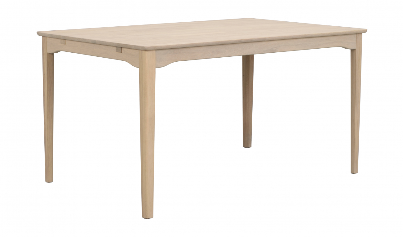 Eettafel 'Markham' 140cm - Witgepigmenteerd