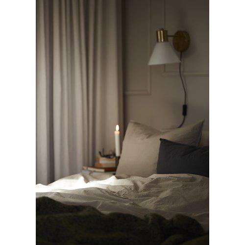 Dekbedovertrek 'Amie' 150x210 - Bruin/Beige