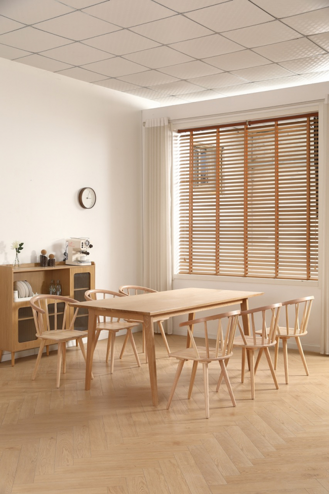 Eettafel 'Saba' 180x90 cm - Eik