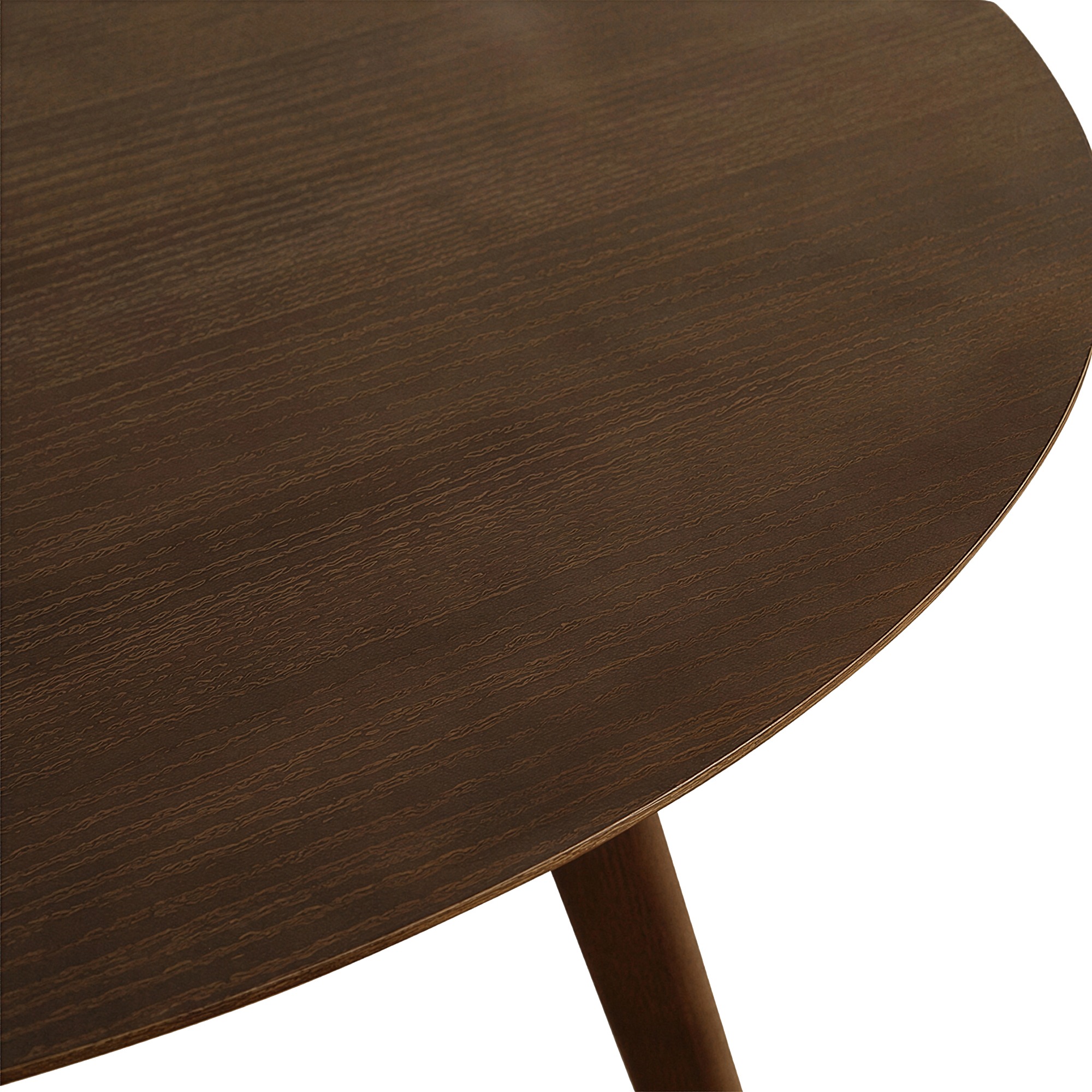 Eettafel 'Luma' Rond 115 cm - Walnoot