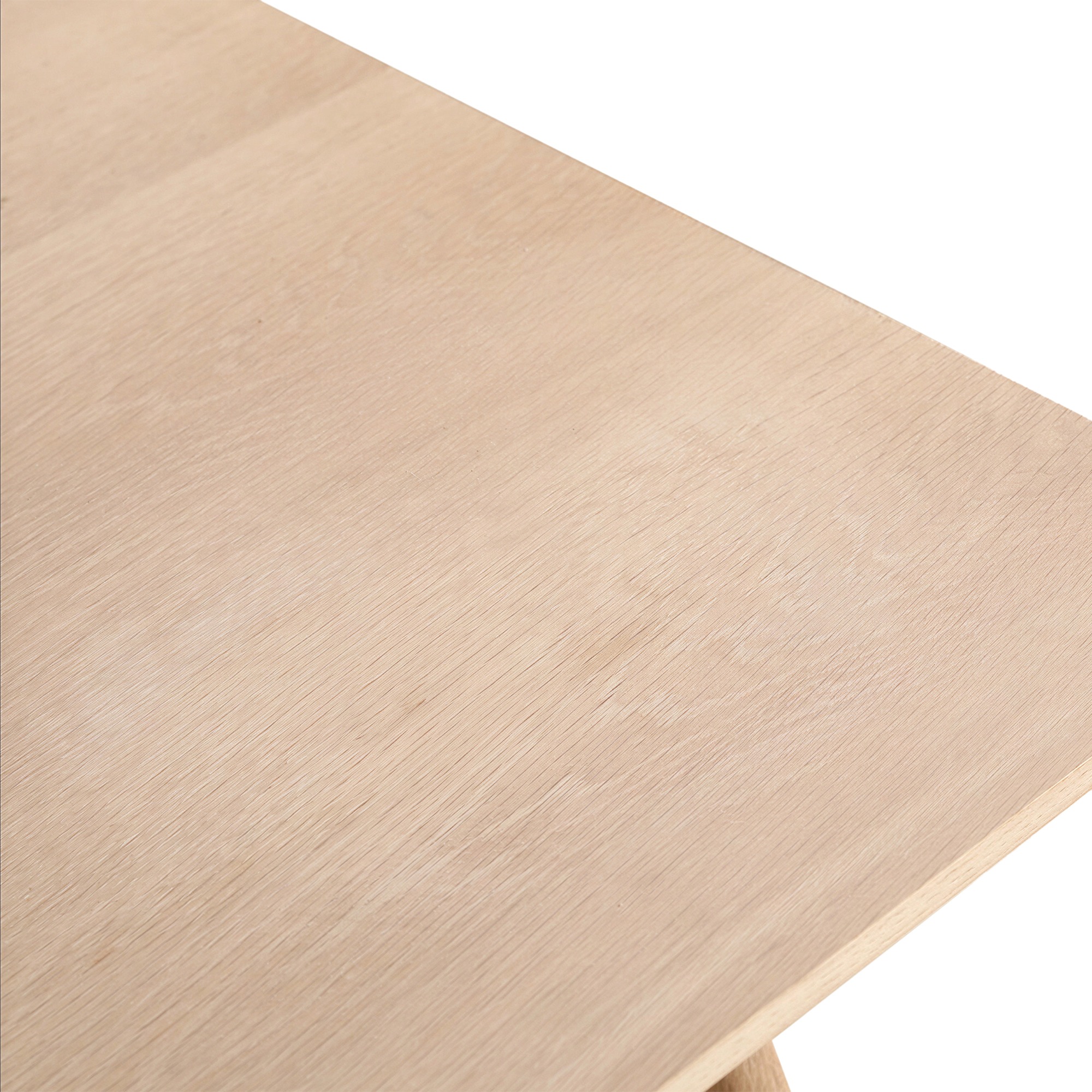 Eettafel 'Line' 180 cm - Wit gepigmenteerd