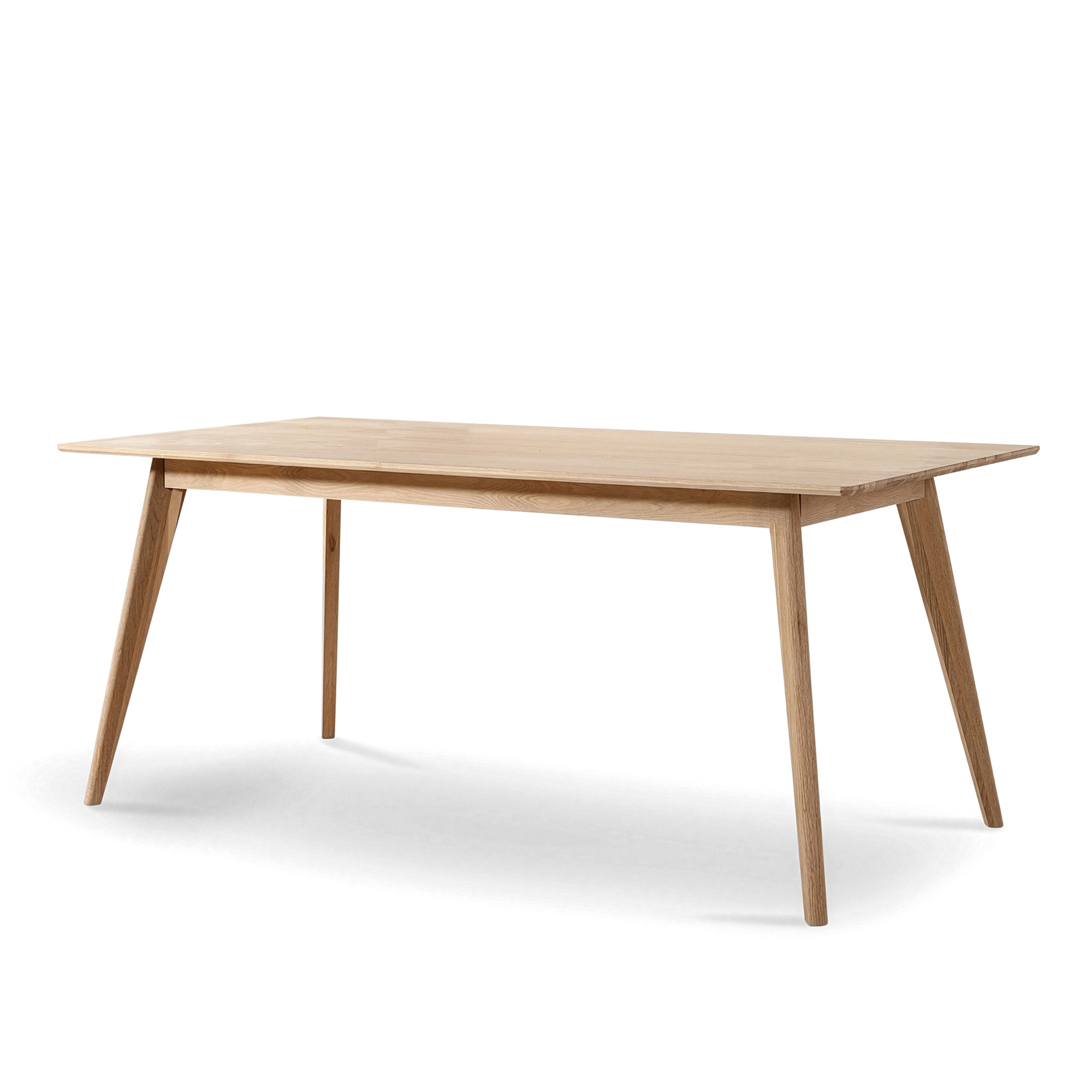 Eettafel 'Line' 180 cm - Wit gepigmenteerd
