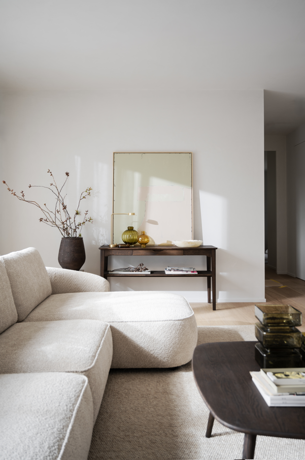 Salontafel 'Tompkins' 90x90cm - Bruin