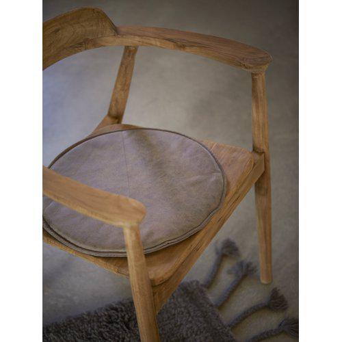 Stoelkussen 'Lycke' 40x40 - Bruin