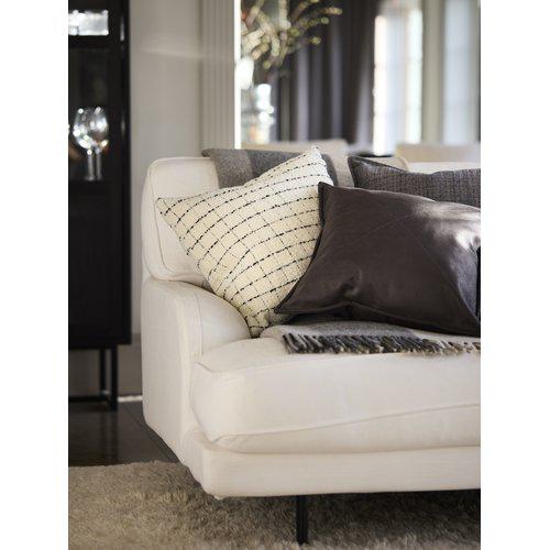Kussenhoes 'Lycke' 45x45 - Zwart