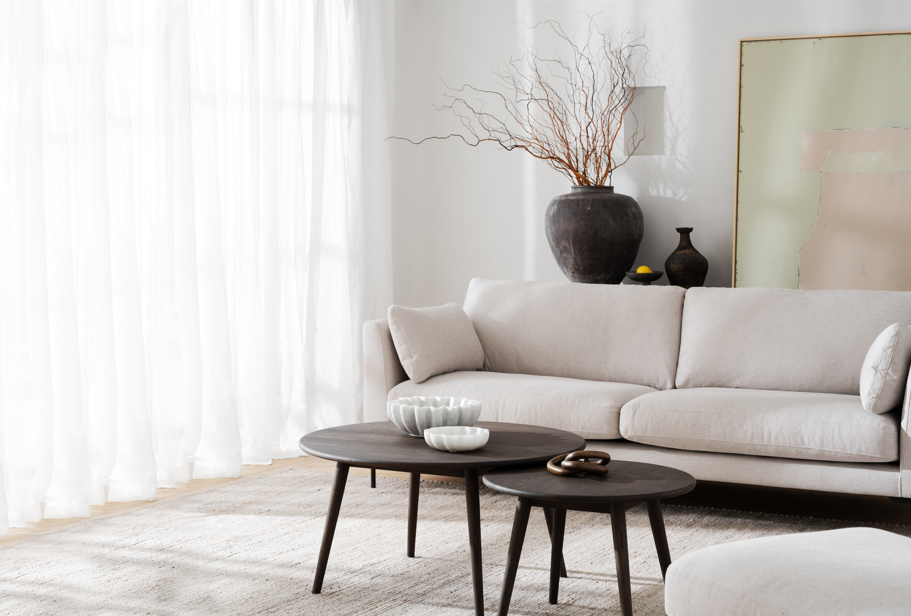 3-zitsbank 'Corwin' - Lichtbeige