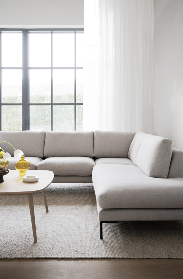 Bank 'Corwin' Rechts - Lichtbeige