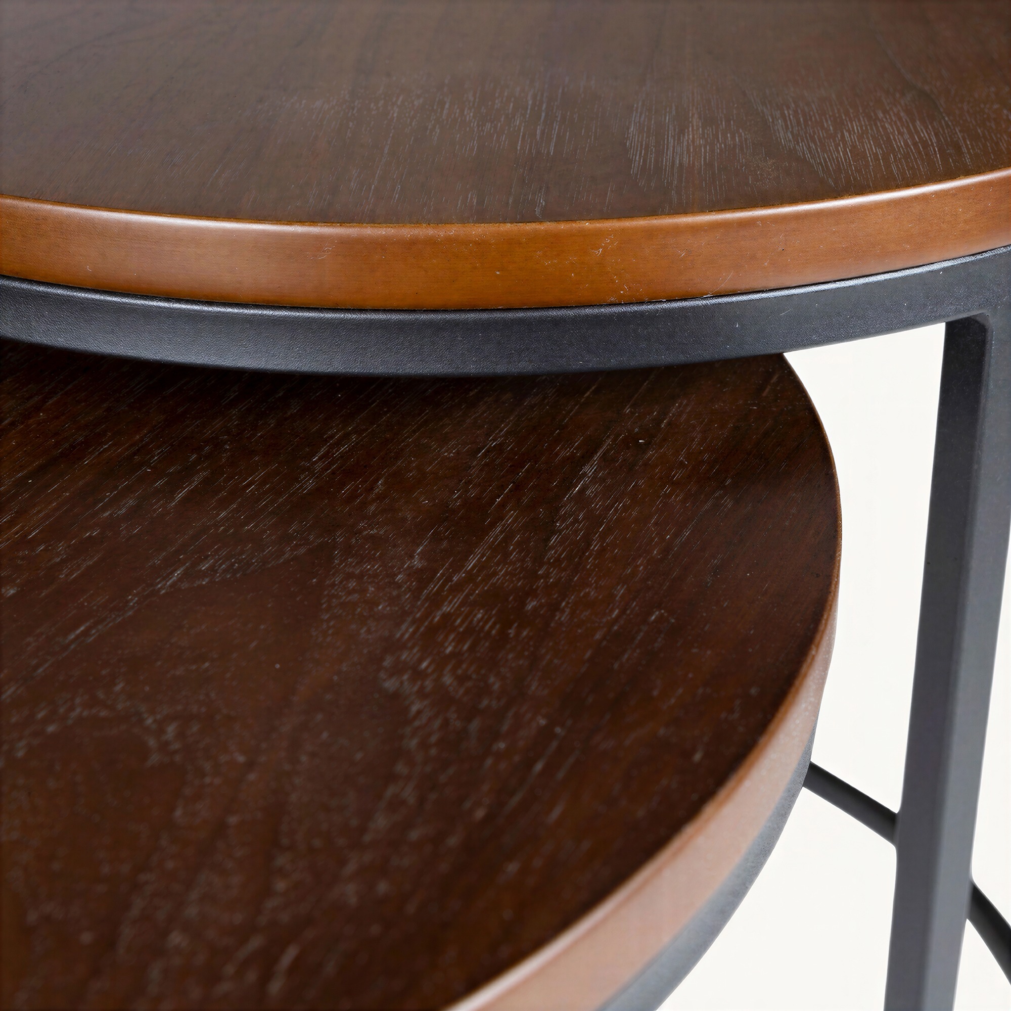 Salontafel 'Prime' S 2 delen - Notenhout