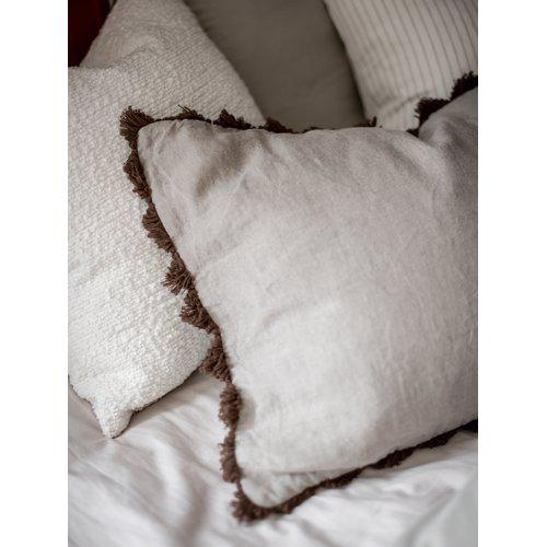 Kussenhoes 'Trond' 45x45 - Wit