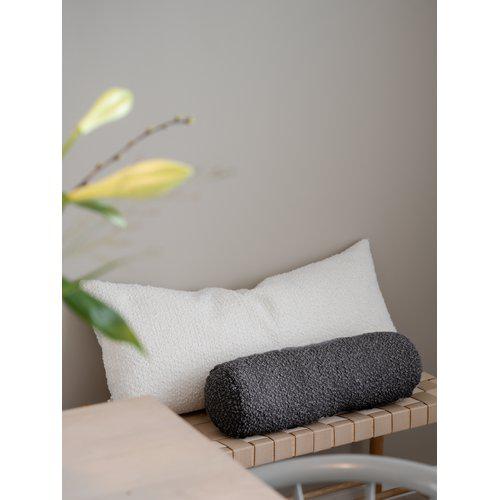 Kussen 'Trond' 15x15x45 - Donkergrijs