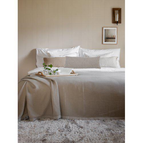Kussenhoes 'Trond' 35x80 - Beige