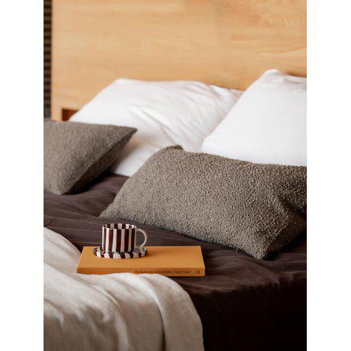 Kussenhoes 'Trond' 35x80 - Bruin