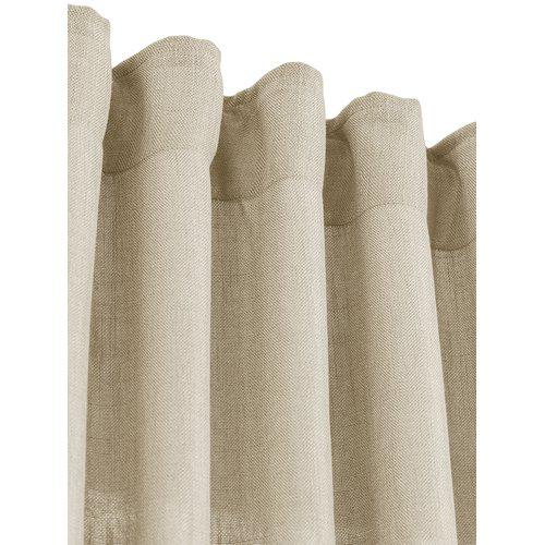 2-pack Gordijn 'Cecil' 145x260 - Beige