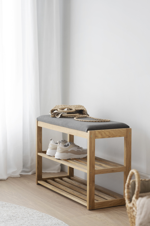 Schoenenrek 'Confetti' - Natuur/Grijs