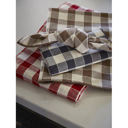 Servet 'Mary' 45x45 - Grijs