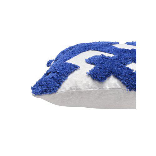 Kussenhoes 'Ines' 45x45- Blauw