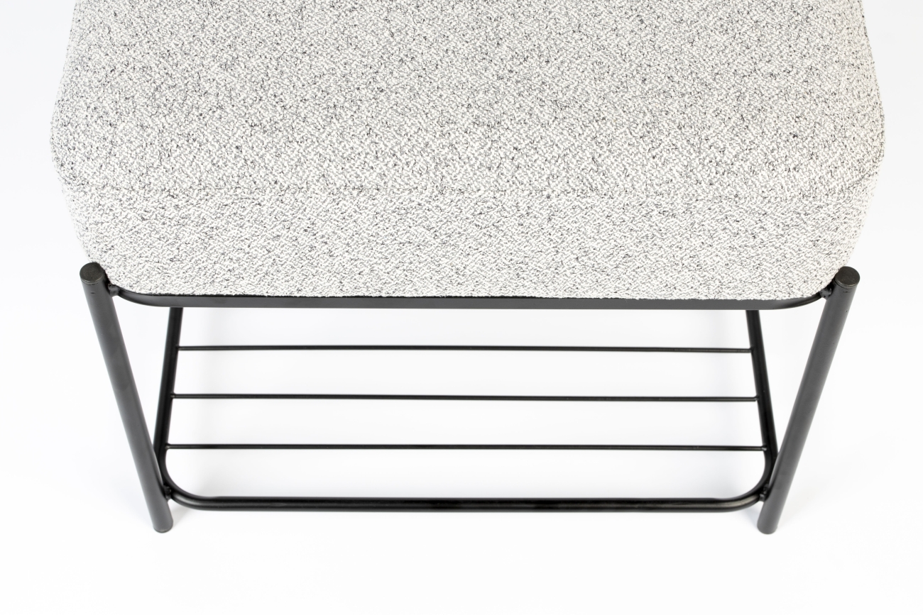 Hocker 'Milou' Rechthoekig - Grijs