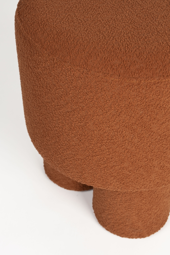 Hocker 'Marcos' - Rood Bruin
