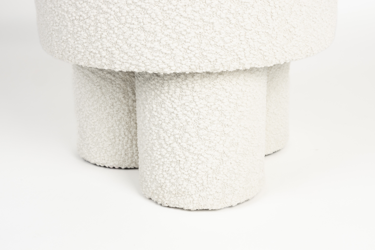 Hocker 'Marcos' - Wit