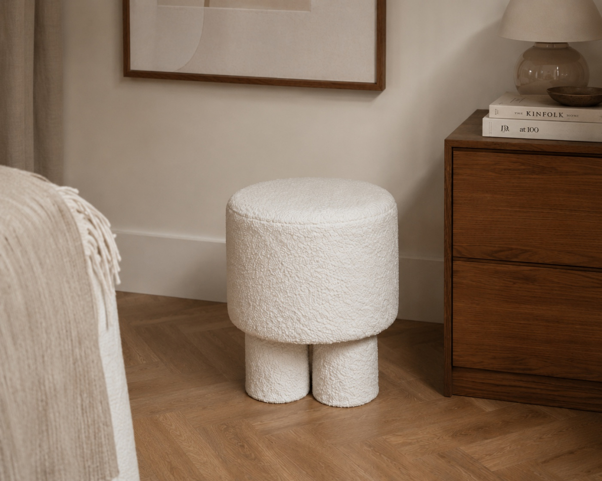 Hocker 'Marcos' - Wit