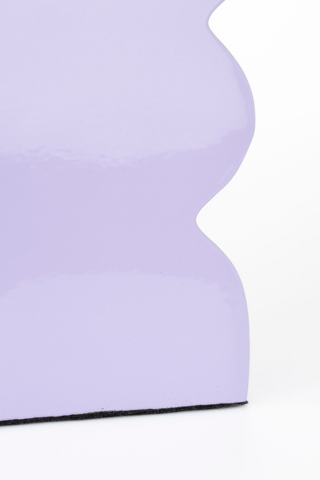 Hocker 'Curves' - Paars