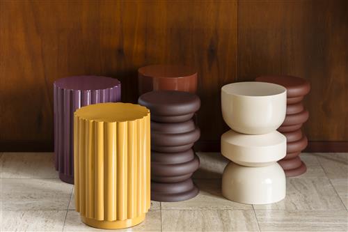 Hocker 'Apollo' - Rood