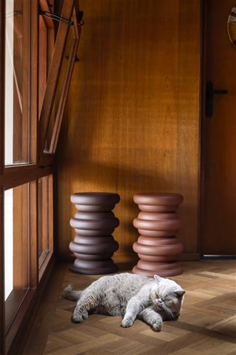 Hocker 'Artemis' - Bruin
