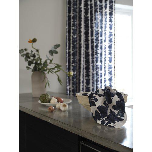 2-pack Gordijn 'Aster' 140x280 - Blauw