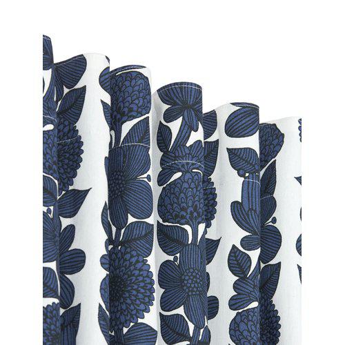2-pack Gordijn 'Aster' 140x280 - Blauw