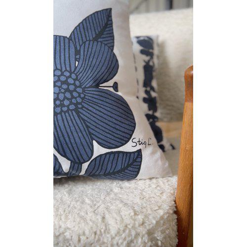 Kussenhoes 'AsterXL' 45x45 - Blauw
