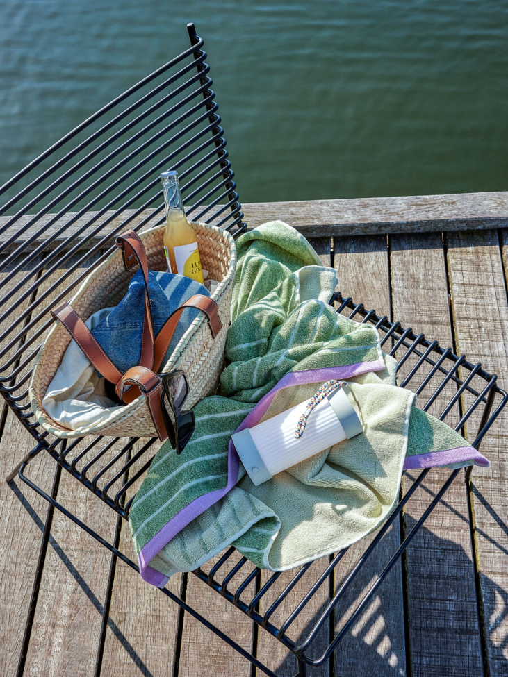 String Lounge Chair 'Park' - Zwart