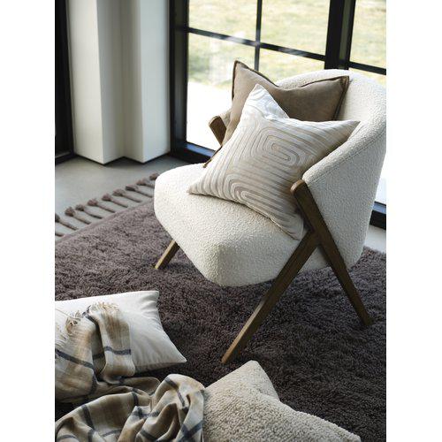 Kussenhoes 'Molly' 45x45 - Crème