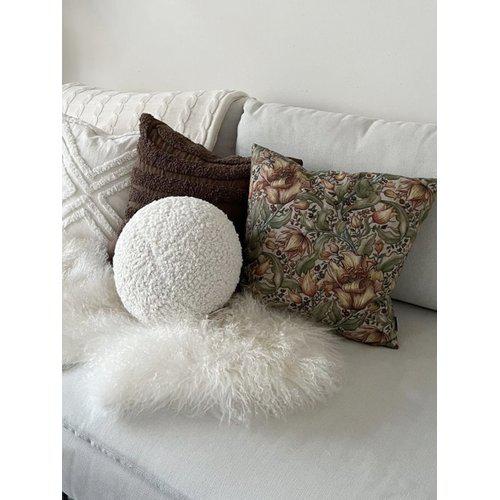 Kussenhoes 'Theo' 45x45 - Beige