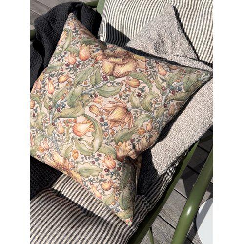 Kussenhoes 'Theo' 45x45 - Beige