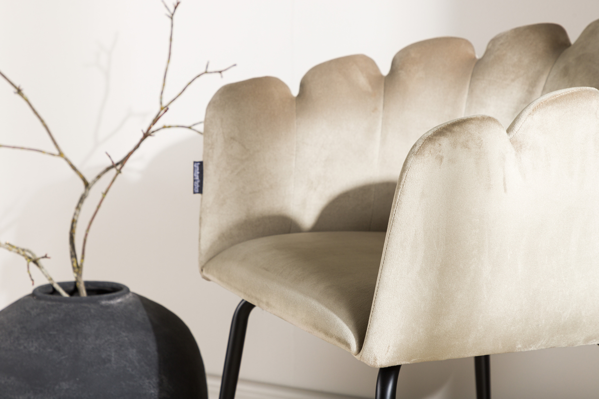 Stoel 'Flatanger' - Beige