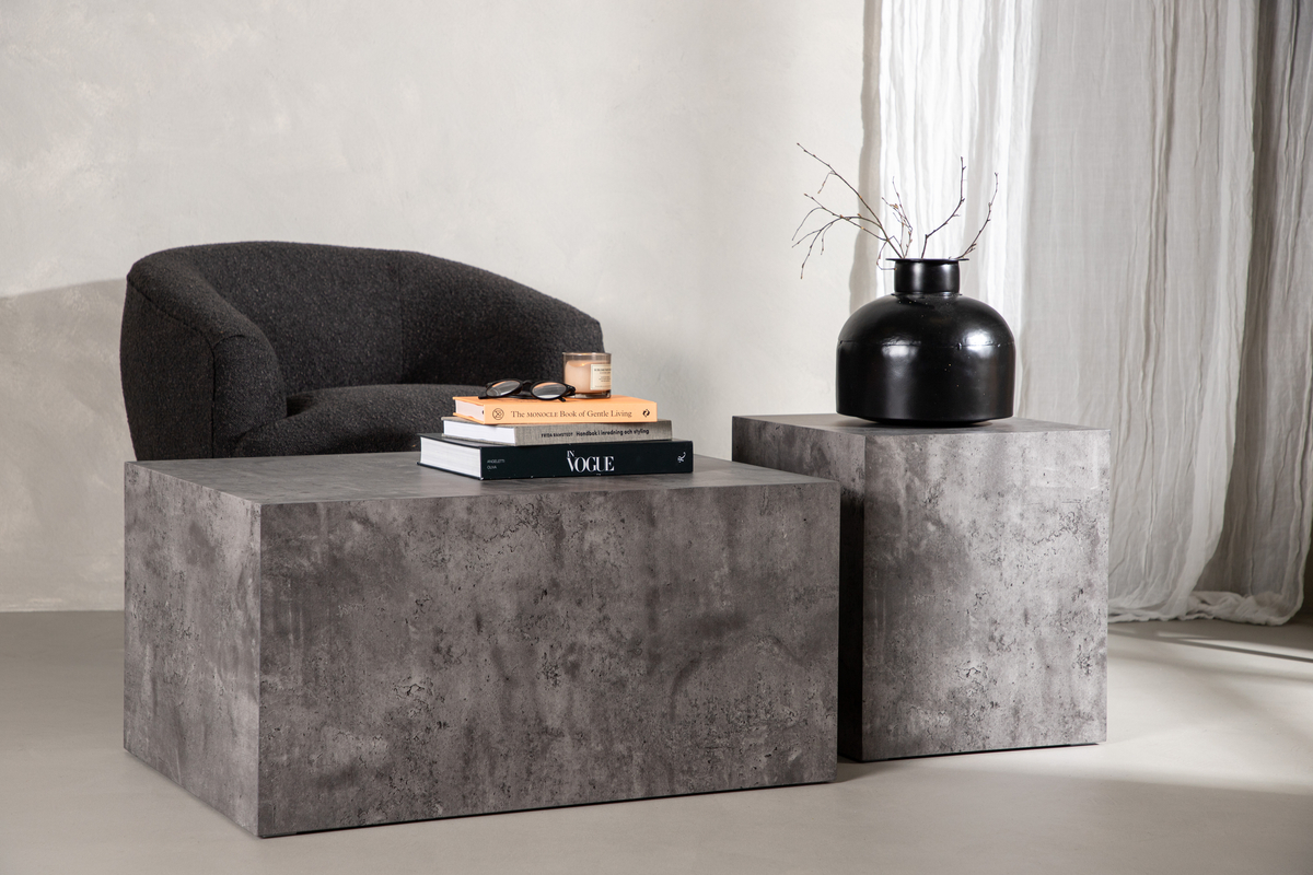 Salontafel 'Ydre' 60x80 - Grijs
