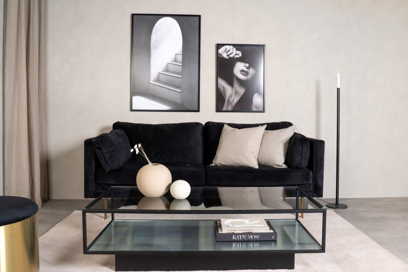 Salontafel 'Ängelholm' - Zwart