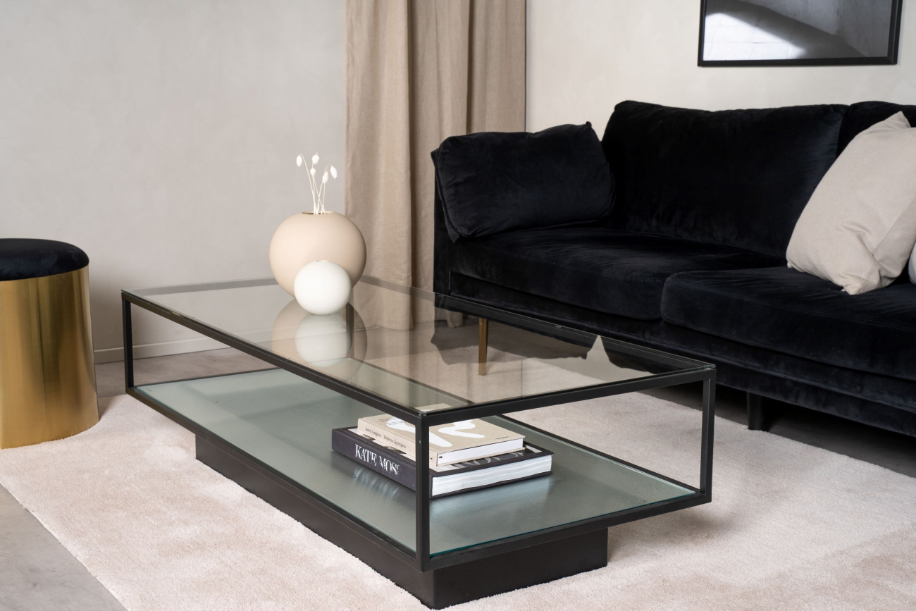 Salontafel 'Ängelholm' - Zwart