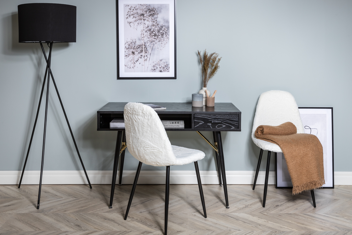 Bureau 'Glomma' 60x110cm - Zwart