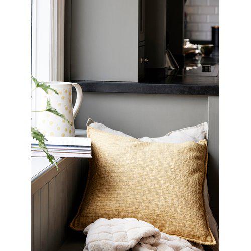 Kussenhoes 'Smith' 50x50 - Geel