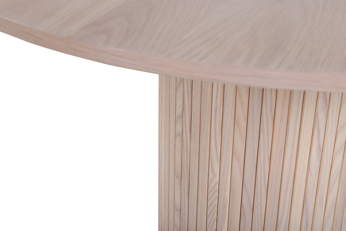 Eettafel 'Barkaby' Rond 110cm - Wit